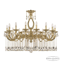 Большая хрустальная люстра Bohemia Ivele Crystal Florence 71301/16/360 A G