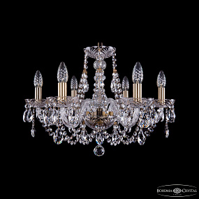 Хрустальная подвесная люстра Bohemia IVELE Crystal 1406/6/195/Pa
