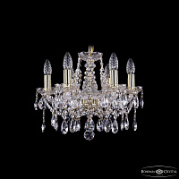 Хрустальная подвесная люстра Bohemia IVELE Crystal 1413/6/141/G