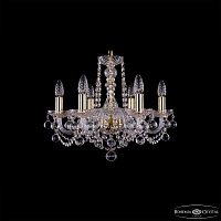 Хрустальная подвесная люстра Bohemia IVELE Crystal 1402/6/160/G/Balls