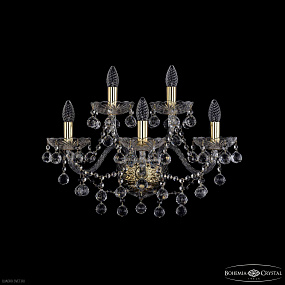 Бра с хрусталем Bohemia IVELE Crystal 1409B/3+2/195/XL G