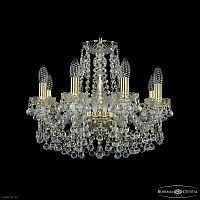 Хрустальная подвесная люстра Bohemia IVELE Crystal 1409/8/160 G