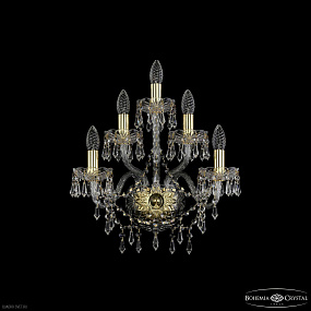 Бра с хрусталем Bohemia IVELE Crystal 1403B/2+2+1/160 G