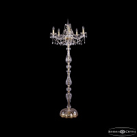 Хрустальный торшер Bohemia IVELE Crystal 1413T1/5/200-160/G