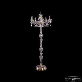 Хрустальный торшер Bohemia IVELE Crystal 1413T1/5/200-160/G