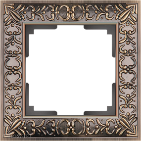 Рамка на 1 пост (бронза) Werkel WL07-Frame-01