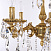 Подвесная хрустальная люстра Bohemia Ivele Crystal 75102/5/125 B FP