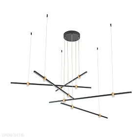 Подвесная светодиодная люстра Arte Lamp ERRAI A2195SP-5BK