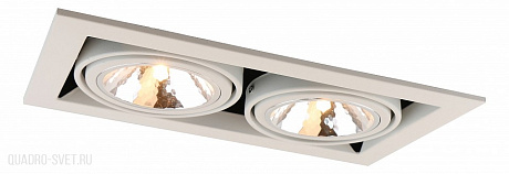 Встраиваемый светильник Arte Lamp Cardani A5949PL-2WH