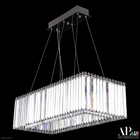 Хрустальная подвесная светодиодная люстра APL LED Sicilia SH11.74.A.Gd.4000