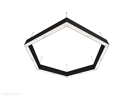Подвесной светодиодный светильник 0,9м 72Вт 34° Donolux Eye-hex DL18515S111B72.34.900WW