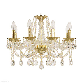 Хрустальная подвесная люстра Bohemia IVELE Crystal 1607/8/200 G