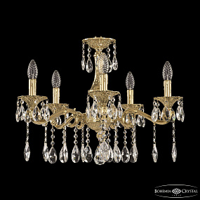 Подвесная хрустальная люстра Bohemia Ivele Crystal Verona 72102/5/175 A G