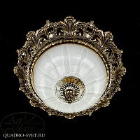 Люстра потолочная ARTGLASS SHARLEEN DIA 320 BRASS ANTIQUE