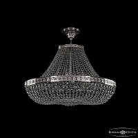 Хрустальная подвесная люстра Bohemia IVELE Crystal 19283/H1/70IV Ni