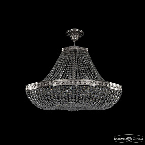 Хрустальная подвесная люстра Bohemia IVELE Crystal 19283/H1/70IV Ni