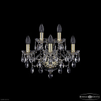 Бра с хрусталем Bohemia IVELE Crystal 1415B/3+2/165 G