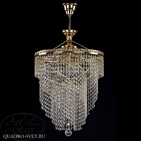 Люстра подвесная ARTGLASS JASMINA DIA 400 2xR14 YELLOW DROPS ATYP CE