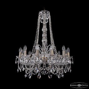 Хрустальная подвесная люстра Bohemia IVELE Crystal 1411/12/240/h-83 Pa