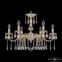 Подвесная хрустальная люстра Bohemia Ivele Crystal Verona 72101/6/210 A GW