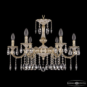 Подвесная хрустальная люстра Bohemia Ivele Crystal Verona 72101/6/210 A GW