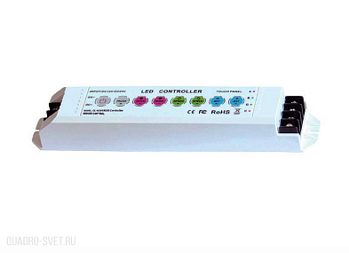 RGB контроллер для светод. лент 5V-24V, 3 канала по 5А.Совместим с пультом DL-18301/RGB Remo Donolux DL-18301/RGB Controller