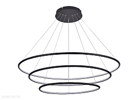 Подвесной светодиодный светильник Donolux Nimbo S111024/3R 144W Black In