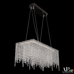 Хрустальная подвесная светодиодная люстра APL LED Sicilia SH05.57.B.Ni.4000