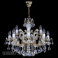 Подвесная хрустальная люстра ArtGlass MARIA TEREZIA 28 CE