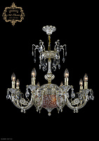 Хрустальная подвесная люстра Bohemia Art Classic 31.12.8.KR175SP.250IT.GW.Sp.Amber.White.1A