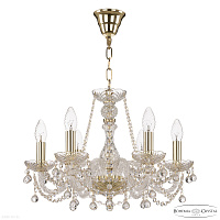 Хрустальная подвесная люстра Bohemia IVELE Crystal 108/6/165 G