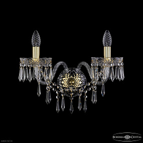 Бра с хрусталем Bohemia IVELE Crystal 1403B/2/195/XL G