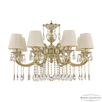 Подвесная хрустальная люстра Bohemia Ivele Crystal Verona 72209/8/250 A GW ST1