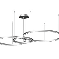 Подвесная светодиодная люстра KINK Light Тор 08223,16P(4000K)