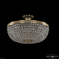 Хрустальная потолочная люстра Bohemia IVELE Crystal 19151/45IV G