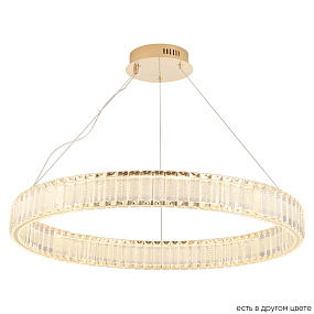 Подвесная хрустальная светодиодная люстра Crystal Lux MUSIKA SP70W LED GOLD