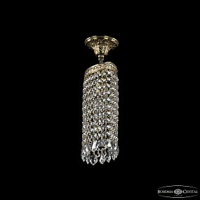 Хрустальный подвесной светильник Bohemia IVELE Crystal 19203/20IV G Leafs