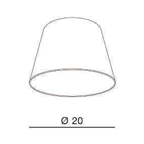 Абажур Azzardo Shade ZF 20 AZ2599