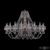 Хрустальная подвесная люстра Bohemia IVELE Crystal 1406/20/460/G
