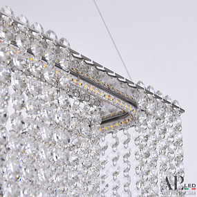 Хрустальная подвесная светодиодная люстра APL LED Sicilia SH04.52.D.Ni.4000