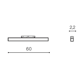 Трековый LED светильник для магнитного трека Azzardo Saga Track Magnetic AZ4848