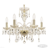 Хрустальная подвесная люстра Bohemia IVELE Crystal 118/6/165 G