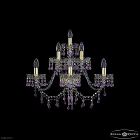 Бра с хрусталем Bohemia IVELE Crystal 1410B/3+2+1/240/XL G V7010