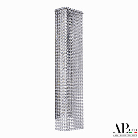 Бра хрустальное светодиодное APL LED Sicilia SH500.B1.16-70.A.Ni.4000