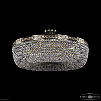 Хрустальная потолочная люстра Bohemia IVELE Crystal 19031/80IV GB