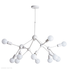 Большая люстра Arte Lamp MATRIX A3064SP-12WH