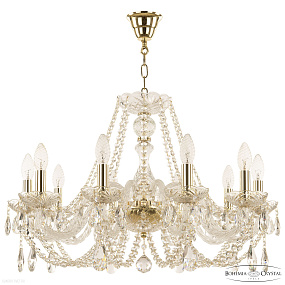 Хрустальная подвесная люстра Bohemia IVELE Crystal 101/10/240 G