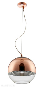 Подвесной светильник Crystal Lux WOODY SP1 D300 COPPER