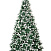 CRYSTAL TREES Искусственная Сосна Швейцарская снежная 180 см
