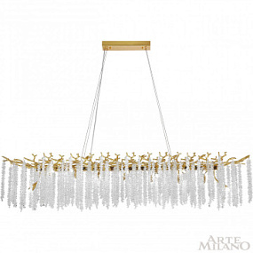 Большая хрустальная люстра Arte Milano 230011/L1500/16/A Gd